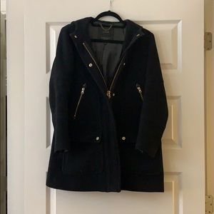 J Crew Chateau Parka in Italian Stadium Cloth Wool